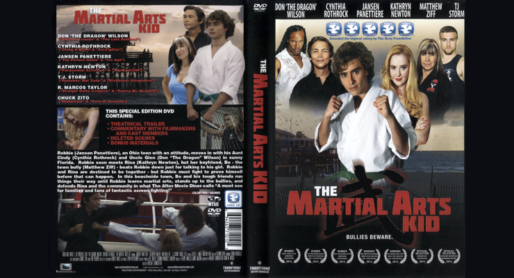 The Martial Arts Kid on DVD