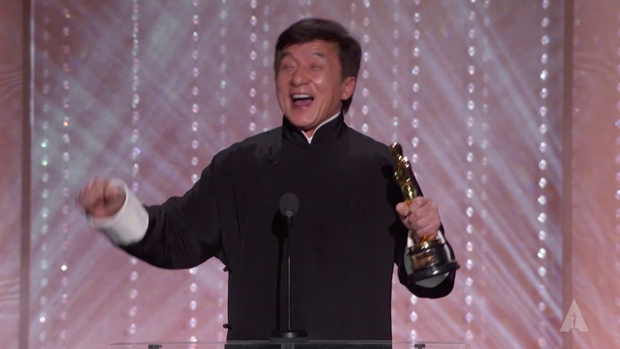 Jackie Chan Thanks The Oscars Martial Arts & Action Entertainment