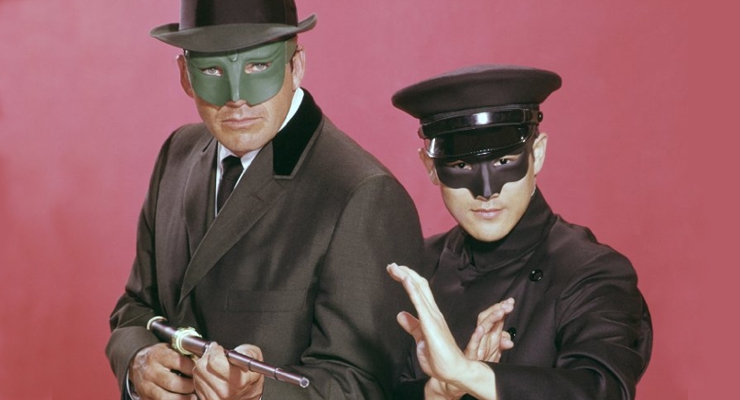 Van Williams and Bruce lee in The Green Hornet