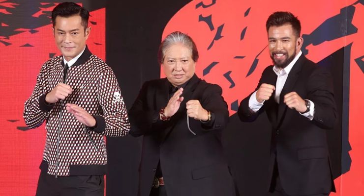 Louis Koo, Sammo Hung and Chris Collins