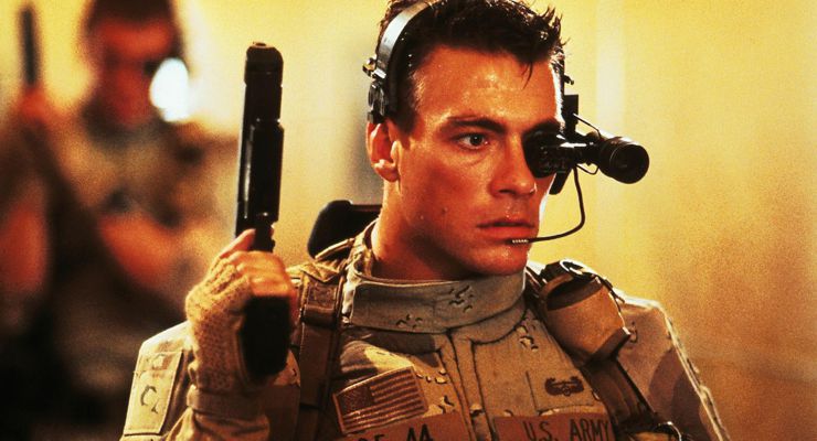 Jean-Claude Van Damme with Firearm