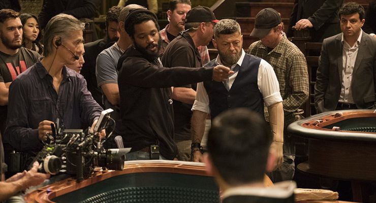 P. Scott Sakamoto, Andy Serkis, and Ryan Coogler in Black Panther (2018)