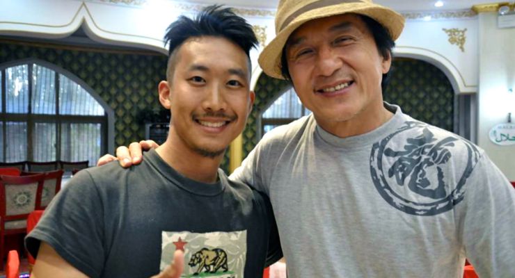 Alfred Hsing and Jackie Chan on Dragon Blade