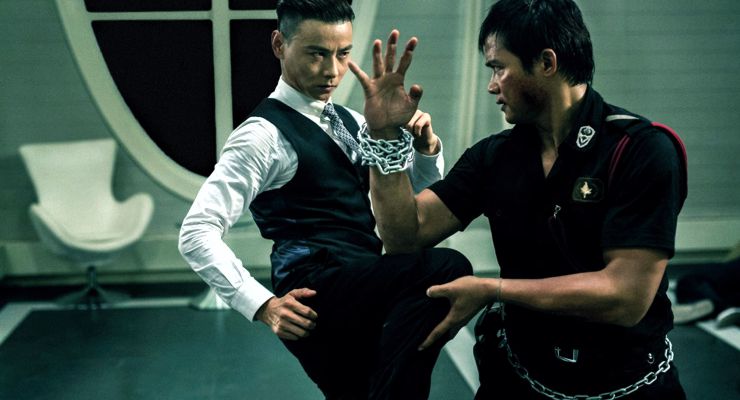 Jin Zhang and Tony Jaa in Sha po lang 2 (2015)