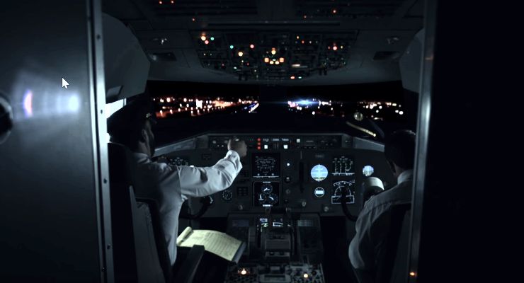 The Cockpit in MAYDAY (2017)