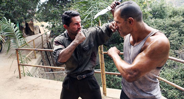 Marko Chan and Scott Adkins in Savage Dog (2017)