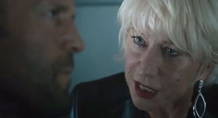 Helen Mirren in The Fate of the Furious (2017) as Mother of Jason Statham.