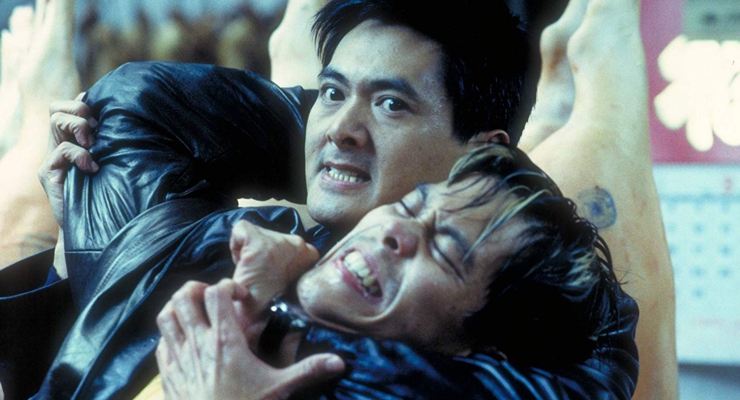 Yun-Fat Chow and Byron Mann in The Corruptor (1999)