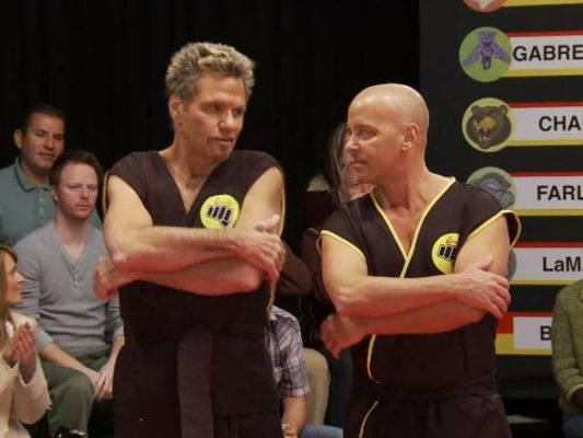 Martin Kove and Ron Thomas in Tosh.0 (2009)