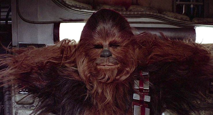 Peter Mayhew as Chewbacca in Star Wars (1977)