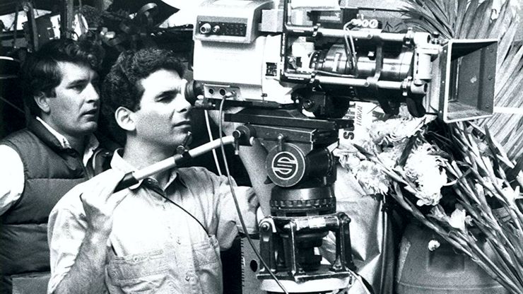 Sheldon Lettich filming Double Impact (1991)