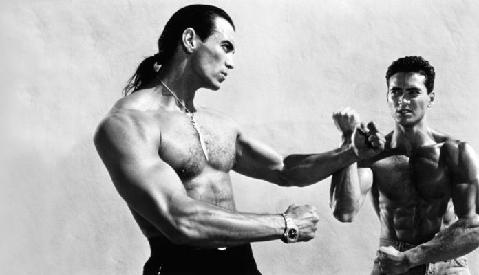 Paco Christian Prieto and Mark Dacascos in Only The Strong (1993)