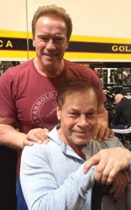 Arnold Schwarzenegger and Franco Columbu