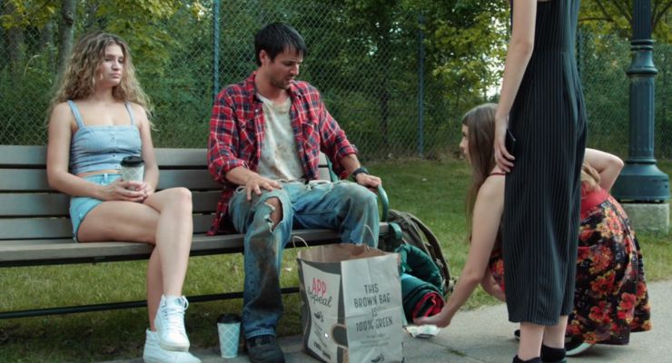 Dinner Delivered in the Park in Eternal code (2019)