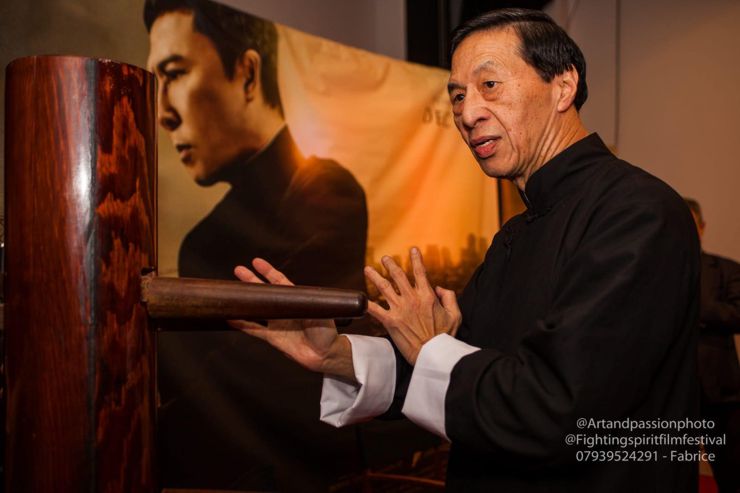 Grand Master Samuel Kwok at Ip Man 4 : The Finale (2019) Screening