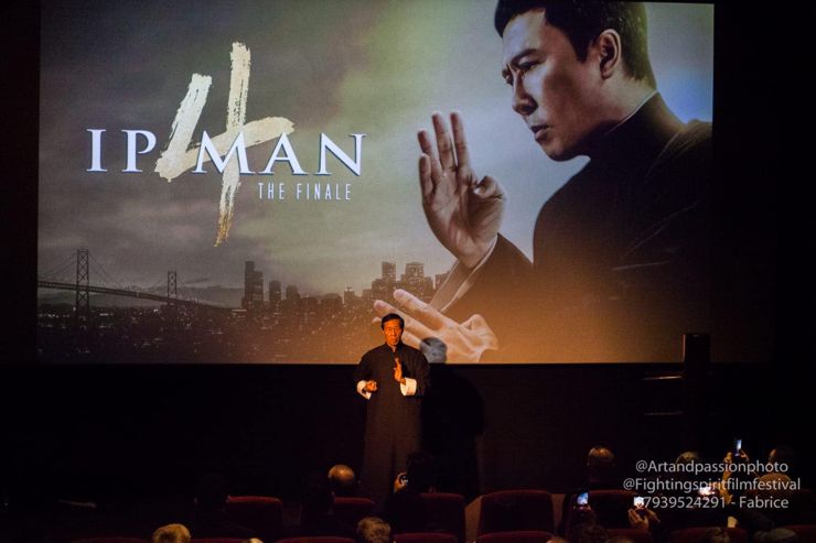 Grand Master Samuel Kwok at Ip Man 4 : The Finale (2019) Screening