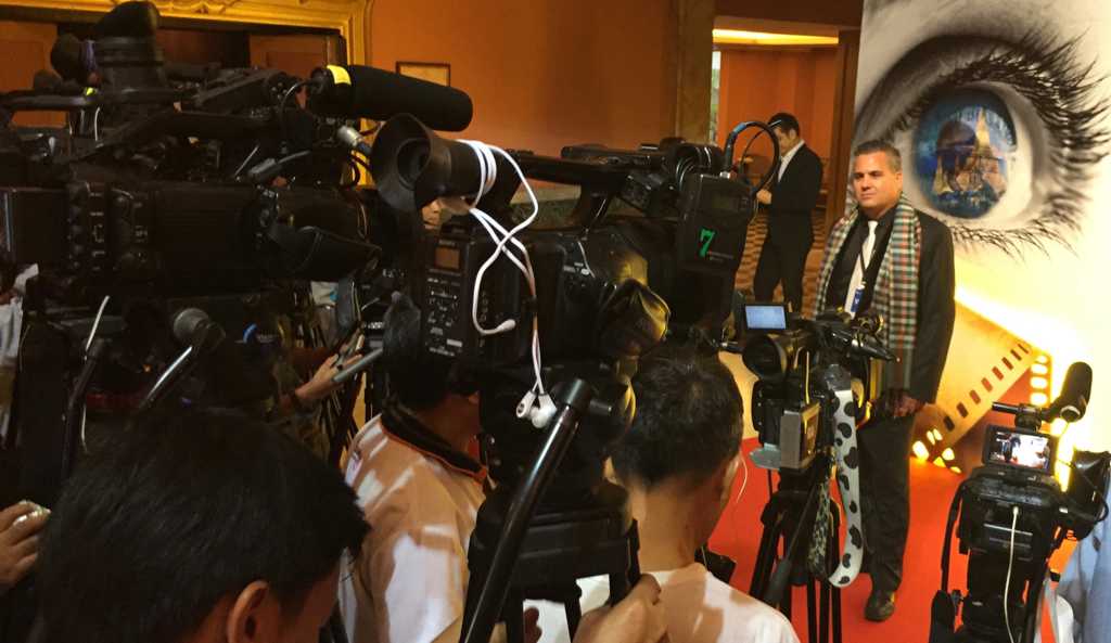 Director Daniel Zirilli at the Thailand Film Destination Festival 2016, for the International Theatrical Premiere of his film The Asian Connection, starring Steven Seagal and Michael Jai White.